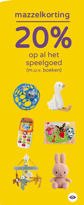 Prenatal Op al het speelgoed aanbieding