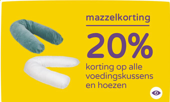 Prenatal Op alle voedingskussens en hoezen aanbieding