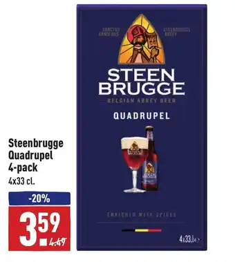 ALDI Steenbrugge quadrupel 4-pack 4 x 33cl aanbieding