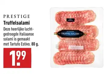 ALDI Truffelsalami 80g aanbieding