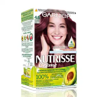 Wehkamp Garnier Nutrisse Garnier NutrisseCrème haarkleuring - 4.6 Dieprood Middenbruin aanbieding