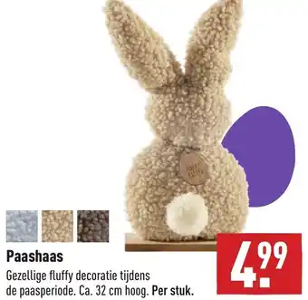 ALDI Paashaas 32cm aanbieding