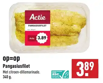 ALDI Pangasiusfilet 340g aanbieding