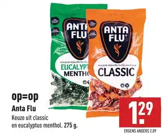 ALDI Anta flu 275g aanbieding