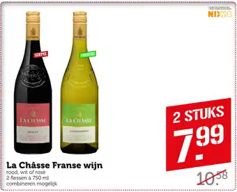 Coop La Chasse Franse wijn aanbieding