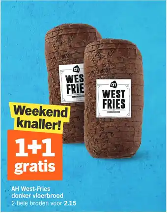 Albert Heijn AH West-Fries donker vloerbrood aanbieding