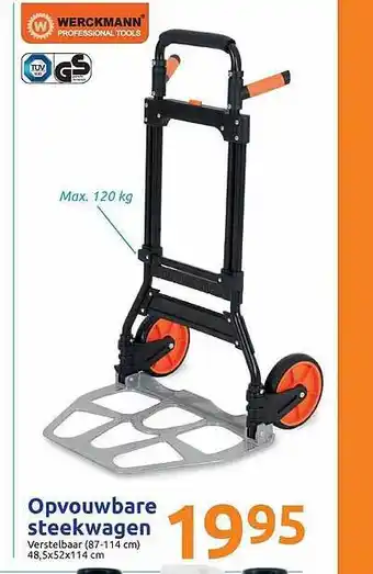 Action Opvouwbare steekwagen aanbieding