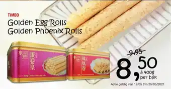 Amazing Oriëntal Golden egg rolls golden phoenix rolls 400 g aanbieding