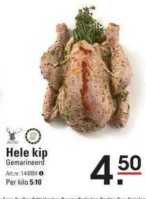 Sligro Hele kip aanbieding