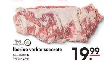 Sligro Iberico varkenssecreto aanbieding