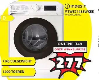 BoXXer Indesit mtwe71483wkee aanbieding