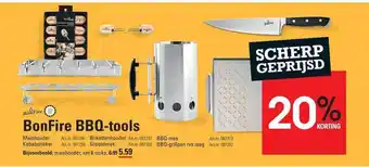 Sligro BonFire bbq-tools 20% Korting aanbieding