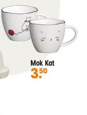 Kwantum Mok Kat aanbieding