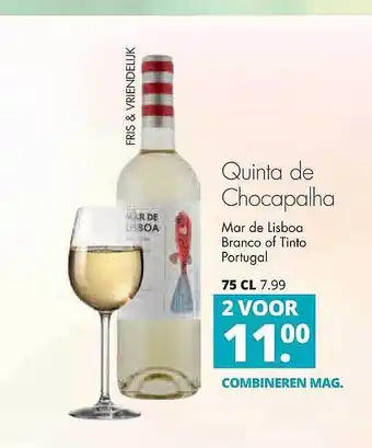 Mitra Quinta De Chocapalha Mar De Lisboa Branco Of Tinto Portugal aanbieding