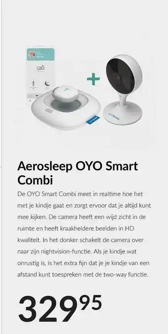 Babypark Aerosleep Oyo Smart Combi aanbieding