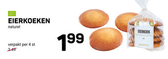 Ekoplaza Eierkoeken aanbieding