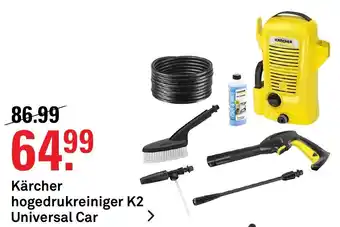 Karwei Karcher Hogedrukreiniger K2 Universak Car aanbieding