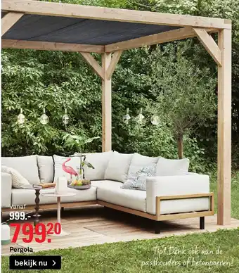 Karwei Pergola aanbieding