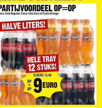 Dirck 3 Partijvoordeel Coca-Cola Regular, Coca-Cola Zero Of Fanta Orange aanbieding