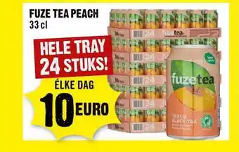 Dirck 3 Fuze Tea Peach aanbieding