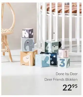 Babypark Done By Deer Deer Friends Blokken aanbieding