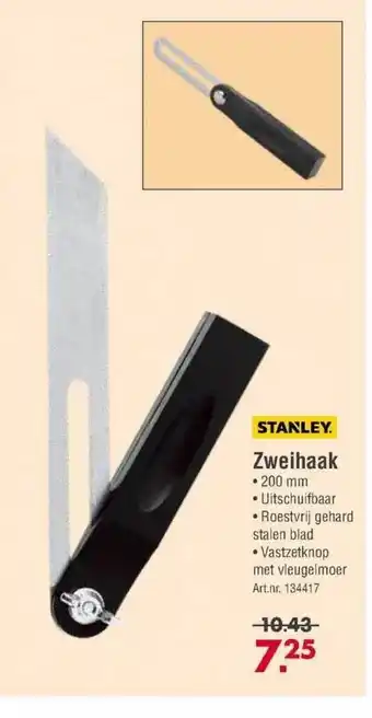 Enorm Stanley Zweihaak aanbieding