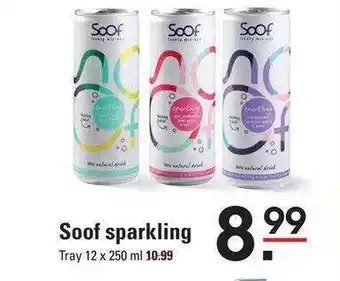 Sligro Soof Sparkling 250ml aanbieding