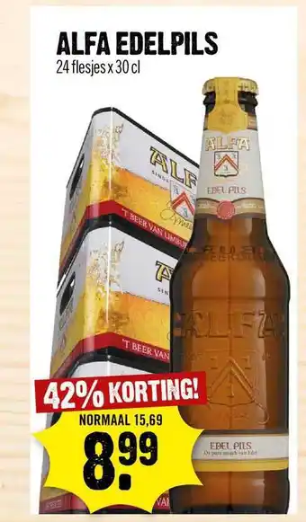 Dirck 3 Alfa Edelpils 42% Korting aanbieding