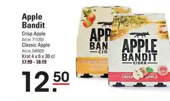 Sligro Apple Bandit Crisp Apple Of Classic Apple aanbieding