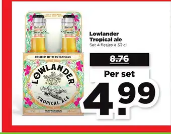 PLUS Lowlander Tropical Ale aanbieding