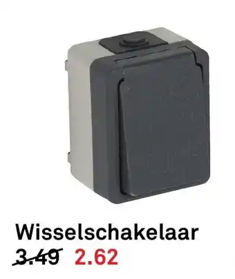 Karwei Wisselschakelaar aanbieding