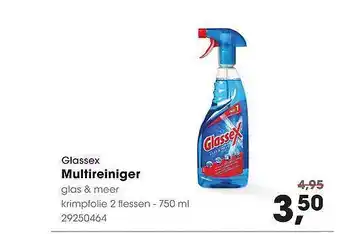 HANOS Glassex Multireiniger 750ml aanbieding