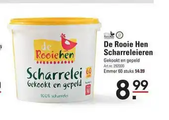 Sligro De Rooie Hen Scharreleieren aanbieding