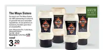 Sligro The Mayo Sisters Alioli, Mayonaise Piri, Truffel Mayo Of Mayonaise Original aanbieding