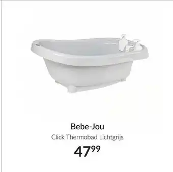 Babypark Bebe-Jou Click Thermobad Lichtgrijs aanbieding