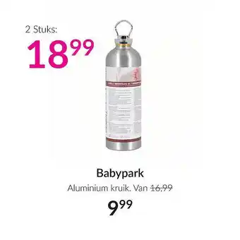 Babypark Babypark Aluminium Kruik aanbieding