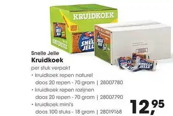 HANOS Snelle Jelle Kruidkoek aanbieding