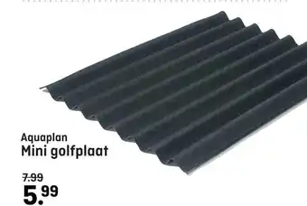 Hubo Aquaplank Mini Golfplaat aanbieding