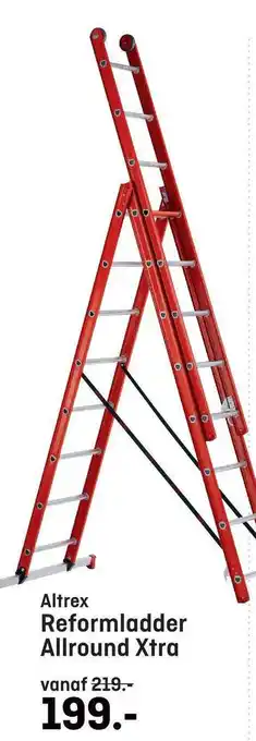 Hubo Altrex Reformladder Allround Xtra aanbieding