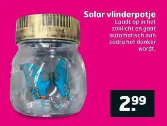 Trekpleister Solar Vlinderpotje aanbieding