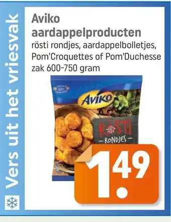 Lekker Makkelijk Aviko aardappelproducten 600-750 gram aanbieding