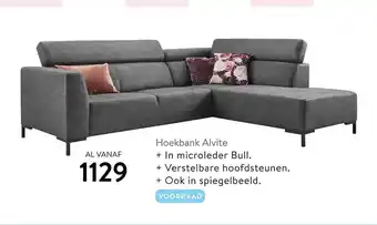 Profijt Meubel Hoekbank Alvite aanbieding