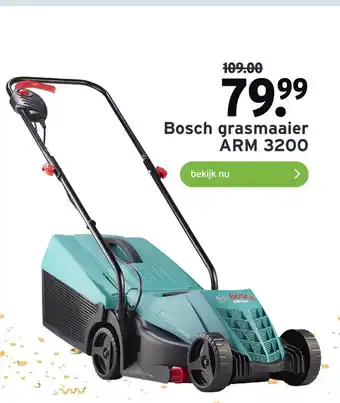 GAMMA Bosch grasmaaier ARM 3200 aanbieding