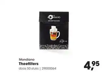 HANOS Mondiano Theefilters aanbieding