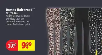 Kruidvat Dames Flairbroek aanbieding