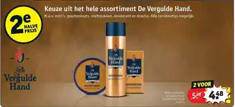 Kruidvat Keuze uit het hele assortiment de vergulde hand aanbieding