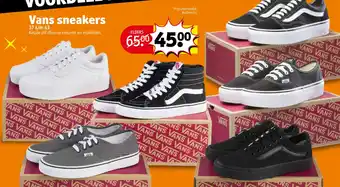 Kruidvat Vans sneakers aanbieding