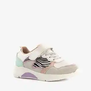 Scapino Blue Box meisjes sneakers met zebraprint aanbieding