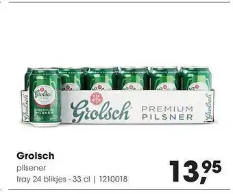 HANOS Grolsch Pilsener aanbieding