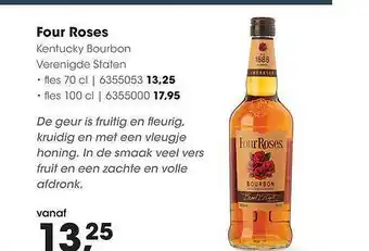 HANOS Four roses kentucky bourbon verenigde staten aanbieding